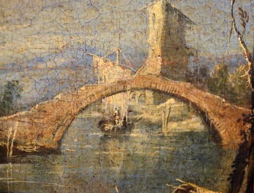 &quot;Capricci&quot; with architectural ruins - Francesco Guardi (Venice 1712-1793) - 